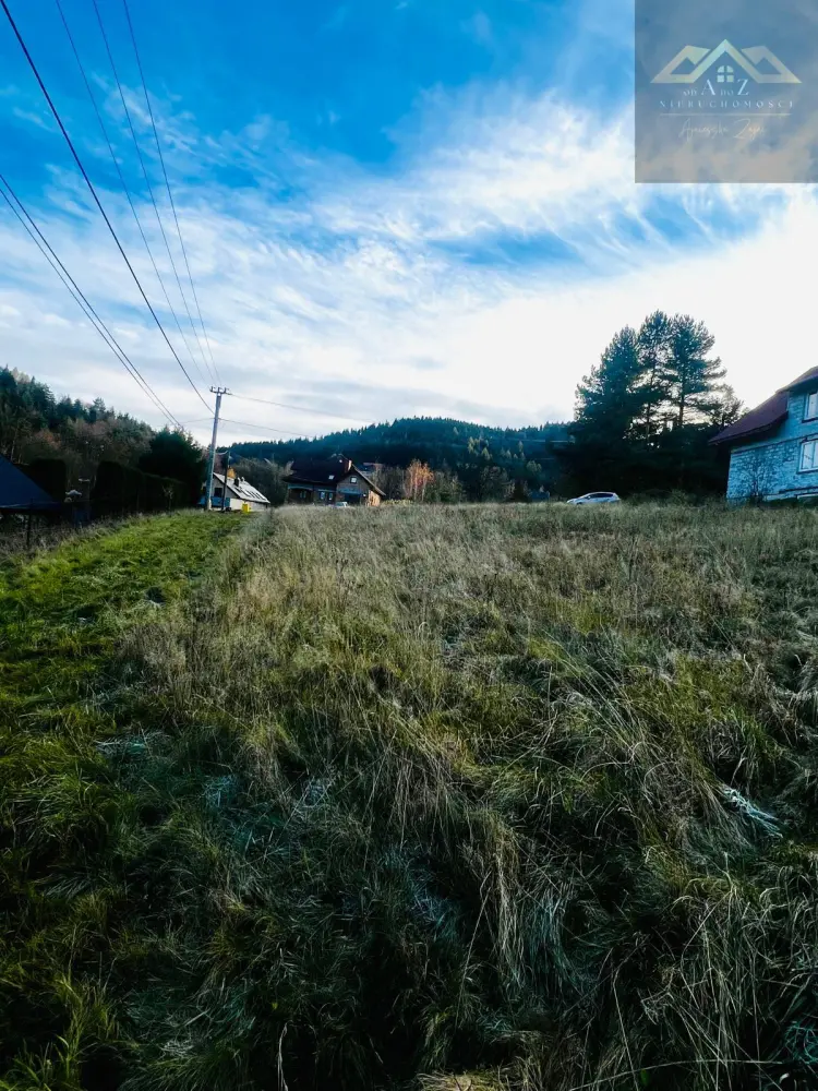Atrakcyjna działka budowlana pod Myślenicami — zdjęcie 7, Działka na sprzedaż, Łęki, Tarnów