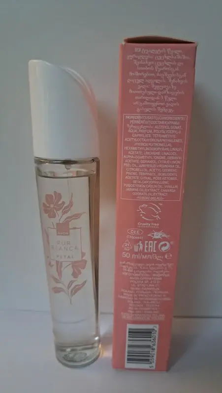 Avon woda toaletowa Pur Blanca Petal dla Niej 50 ml — zdjęcie 2, Zdrowie i uroda, Mościce, Tarnów