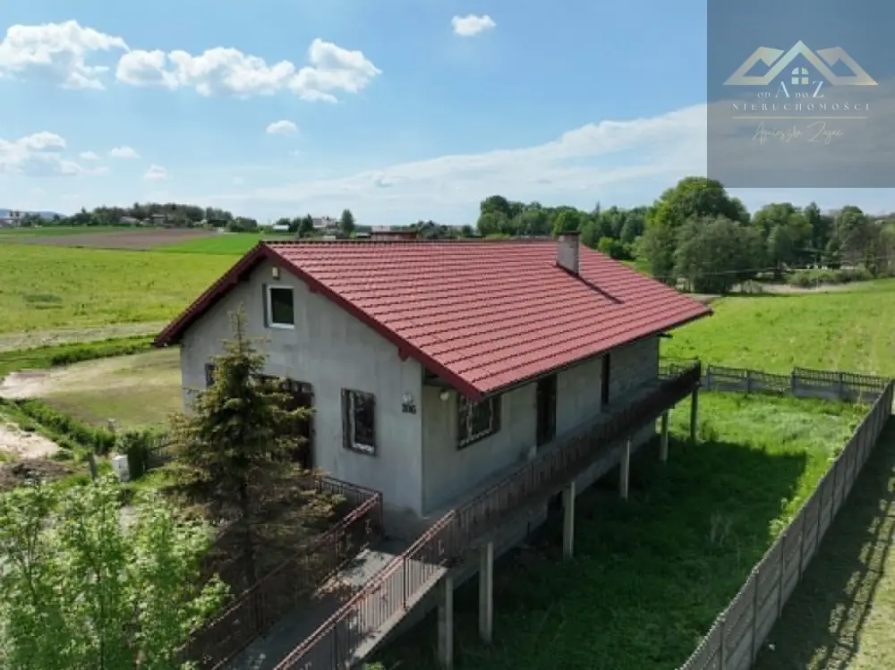 Budynek w stanie deweloperskim, mieszkalno- handlowy — zdjęcie 4, Dom na sprzedaż, Kowalowa, gm. Ryglice