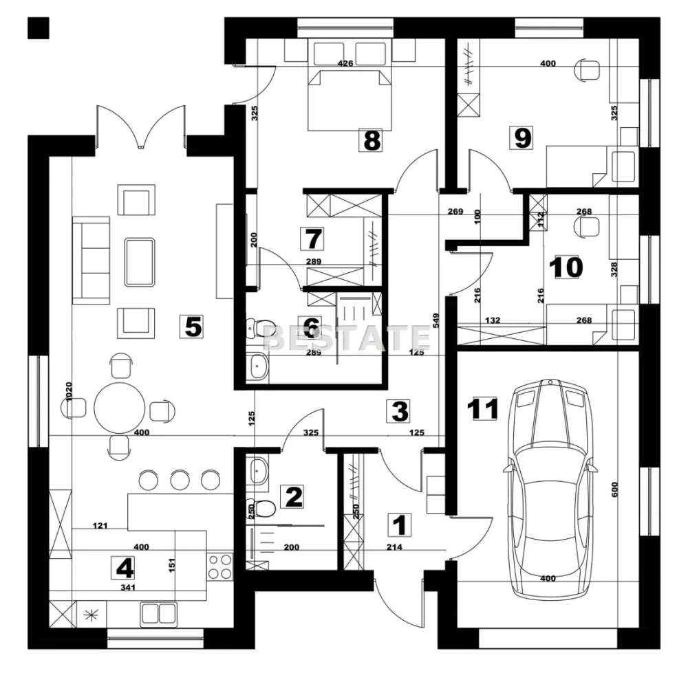 Dom 137 m², działka 825 m², Pogórska Wola — zdjęcie 3, Dom na sprzedaż, Pogórska Wola, gm. Skrzyszów