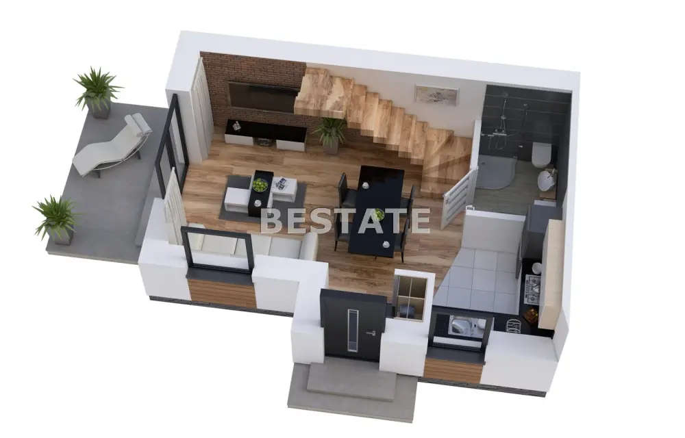 Dom 78 m², działka 220 m², Wola Rzędzińska — zdjęcie 2, Dom na sprzedaż, Wola Rzędzińska, Tarnów