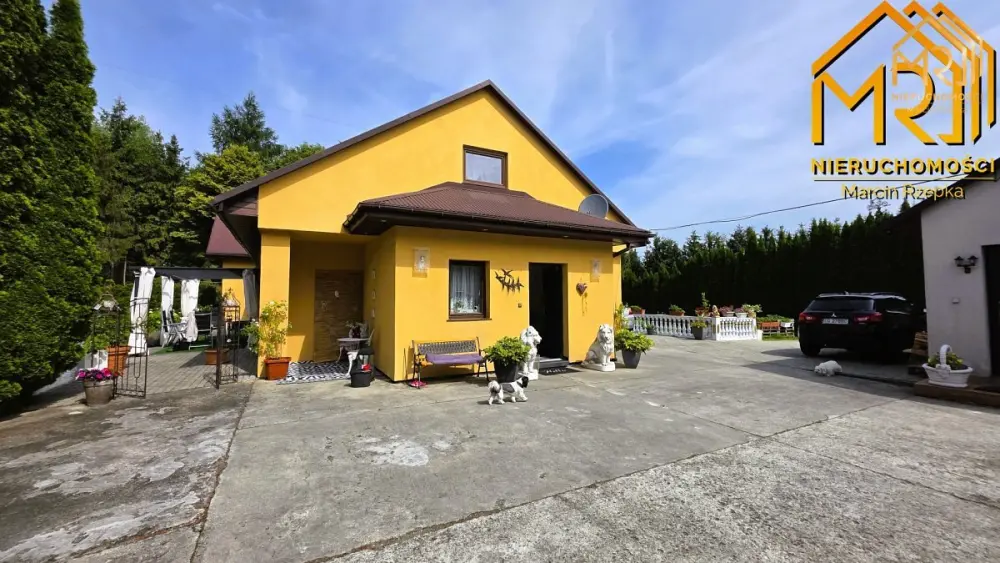 Dom w Szczepanowicach z opcją prowadzenia agrotury — Dom na sprzedaż, Szczepanowice, gm. Pleśna