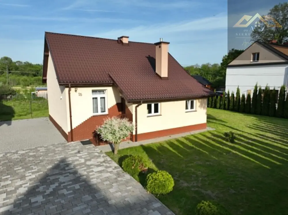 Dom z pięknym otoczeniem — Dom na sprzedaż, Kąśna Dolna, gm. Ciężkowice