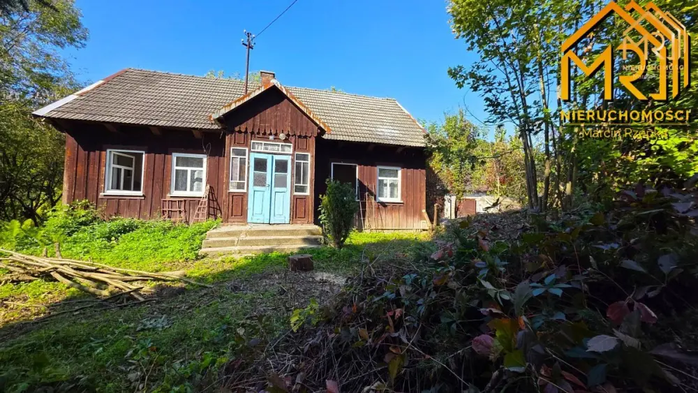 Drewniany dom do remontu – Siedliszowice, gm. Żabn — zdjęcie 2, Dom na sprzedaż, Siedliszowice, gm. Żabno