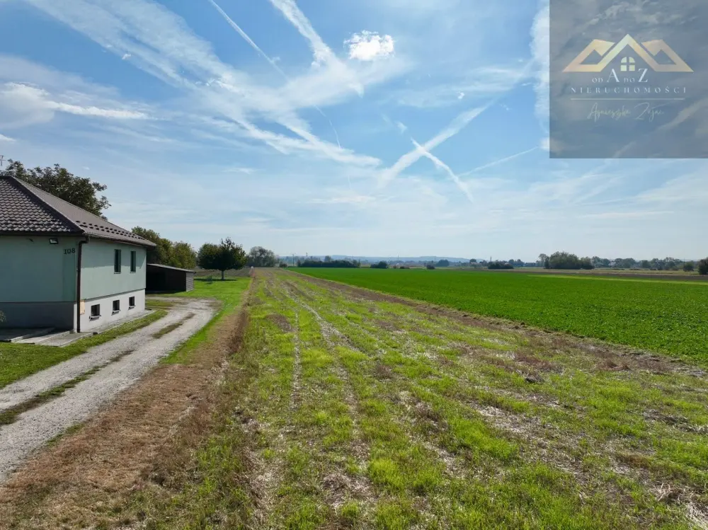 Duża działka 54 ar z WZ na dom, Wierzchosławice gm. — Działka na sprzedaż, Gosławice, gm. Wierzchosławice