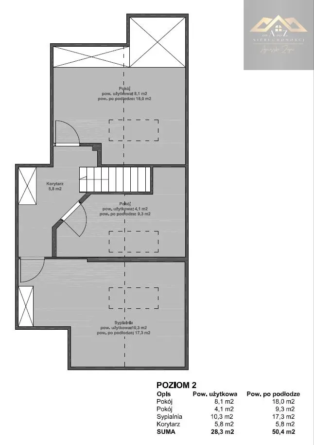 Dwupoziomowe mieszkanie Tarnów- Mościce — zdjęcie 4, Mieszkanie na sprzedaż, Mościce, Tarnów