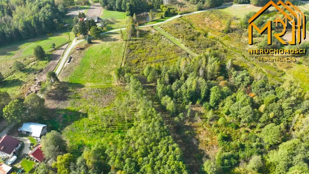 Działka budowlana 0,1376 m² – Pogórska Wola, gmina — zdjęcie 2, Działka na sprzedaż, Pogórska Wola, gm. Skrzyszów