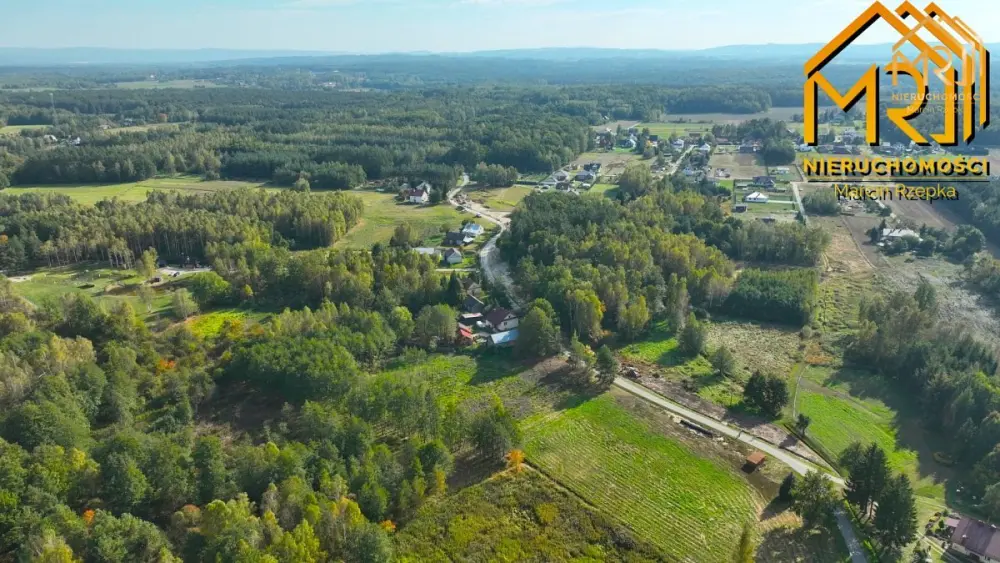 Działka budowlana 0,1376 m² – Pogórska Wola, gmina — zdjęcie 4, Działka na sprzedaż, Pogórska Wola, gm. Skrzyszów