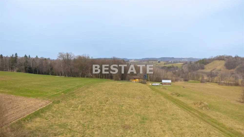 Działka budowlana 1 300 m², Joniny — Działka na sprzedaż, Joniny, gm. Ryglice