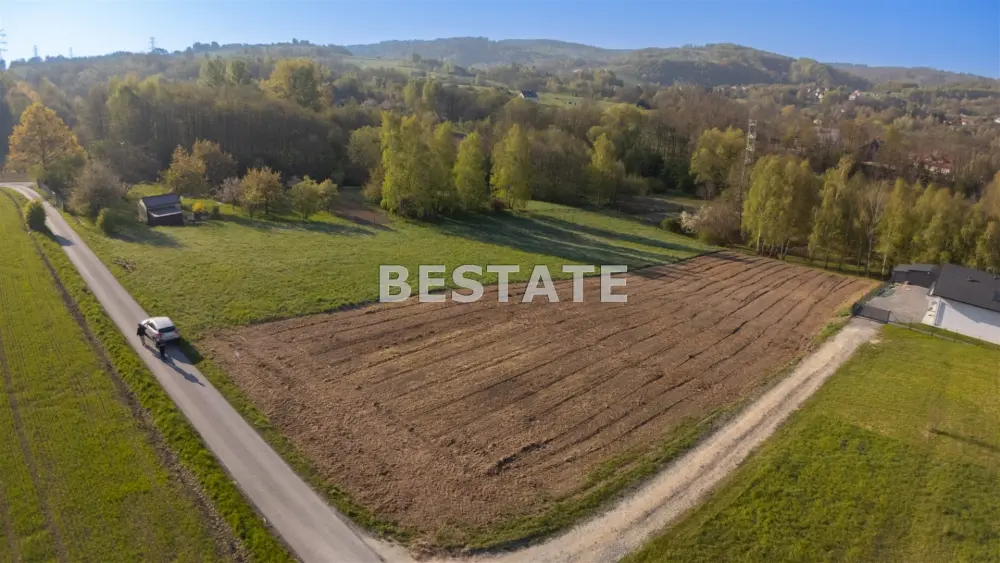 Działka budowlana 3 100 m², Szczepanowice — Działka na sprzedaż, Szczepanowice, gm. Pleśna