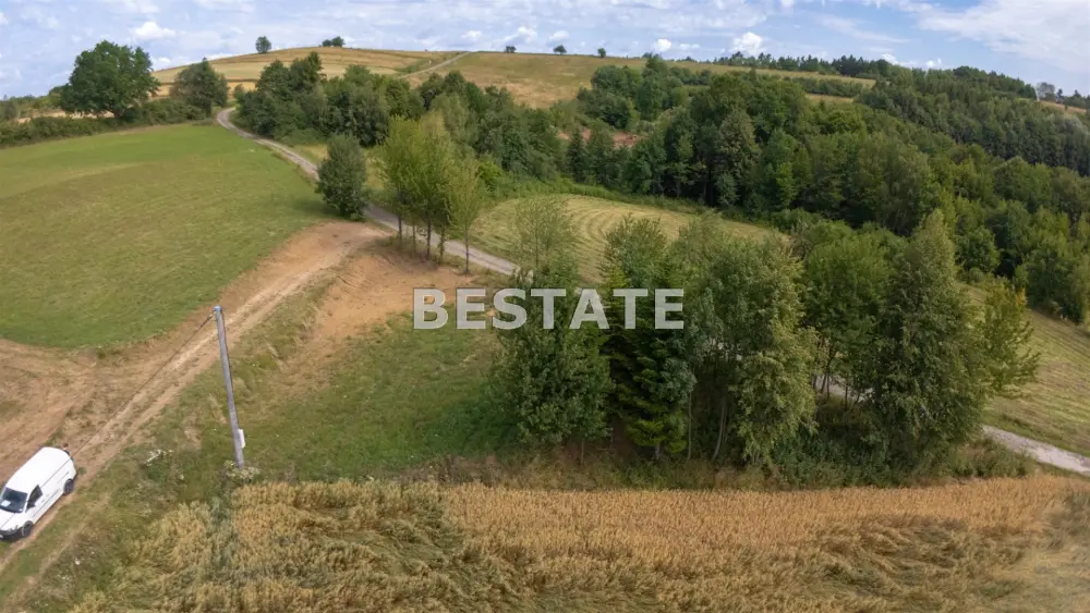 Działka budowlana 903 m², Ostrusza — zdjęcie 6, Działka na sprzedaż, Ostrusza, gm. Ciężkowice