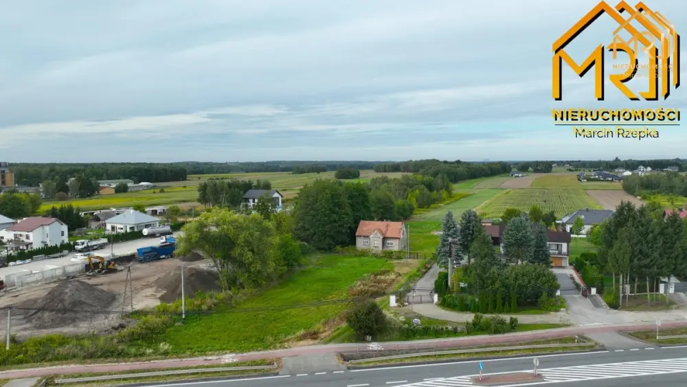 Działka budowlana w pierwszej linii zabudowy – 14 — zdjęcie 2, Działka na sprzedaż, Ładna, gm. Skrzyszów