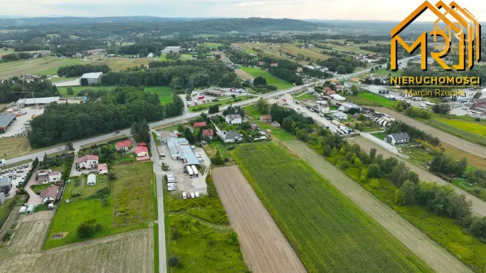 Działka budowlana w pierwszej linii zabudowy – 14 — zdjęcie 10, Działka na sprzedaż, Ładna, gm. Skrzyszów