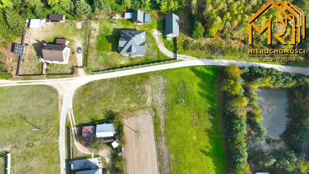 Działka budowlana w Pogórskiej Woli, gmina Skrzysz — zdjęcie 4, Działka na sprzedaż, Pogórska Wola, gm. Skrzyszów