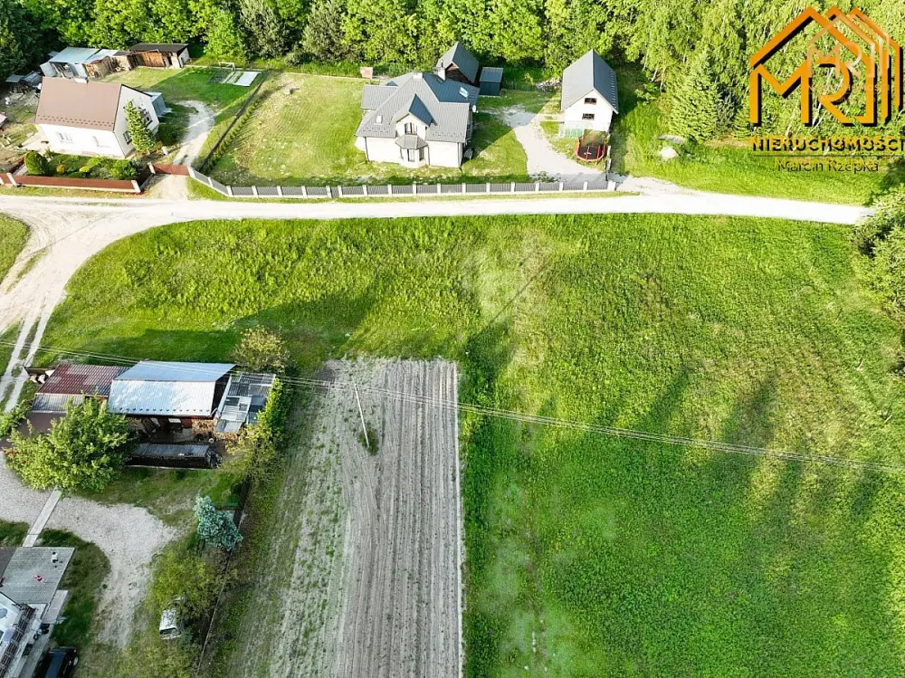 Działka budowlana w Pogórskiej Woli, gmina Skrzysz — zdjęcie 5, Działka na sprzedaż, Pogórska Wola, gm. Skrzyszów