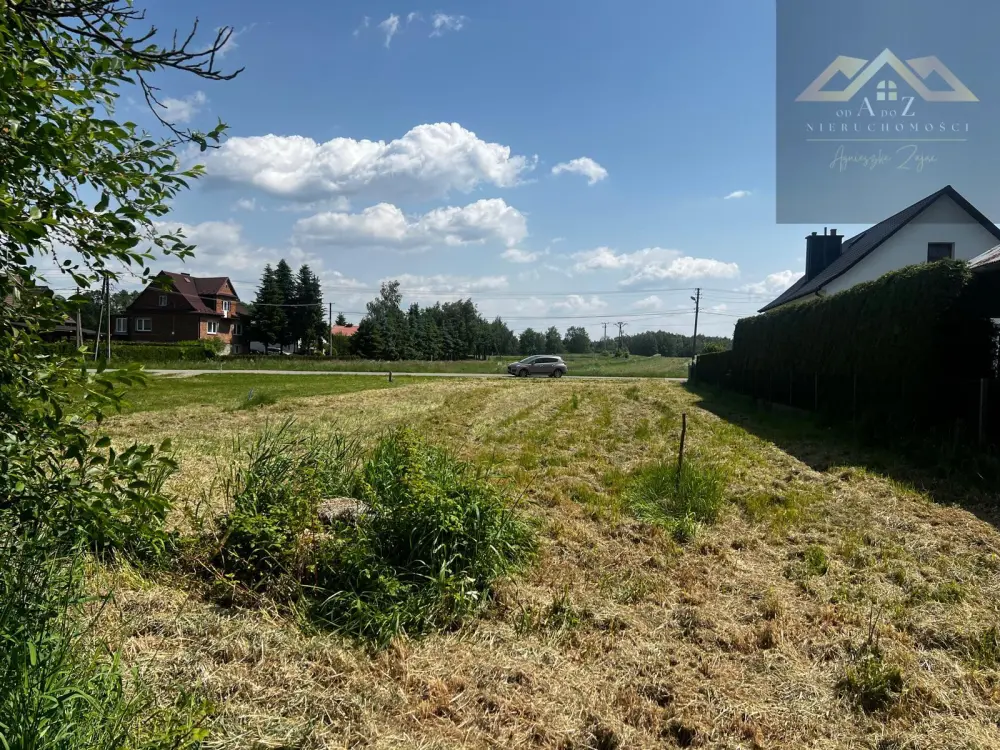 Działka budowlana z domem drewnianym — zdjęcie 2, Działka na sprzedaż, Wola Dębińska, gm. Dębno
