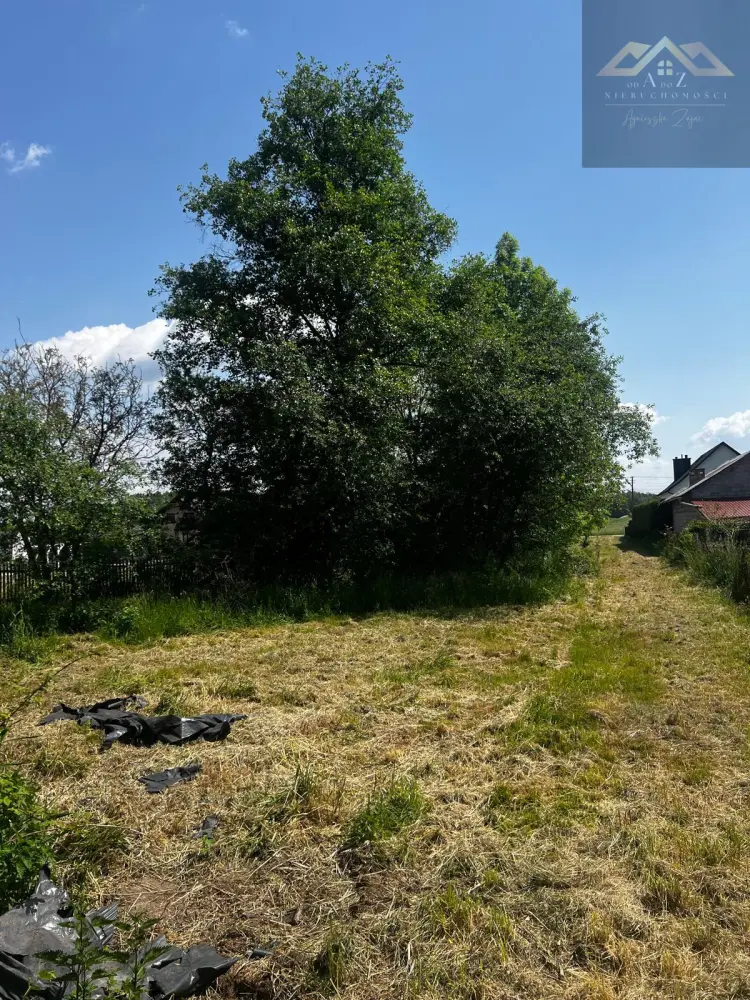 Działka budowlana z domem drewnianym — zdjęcie 7, Działka na sprzedaż, Wola Dębińska, gm. Dębno