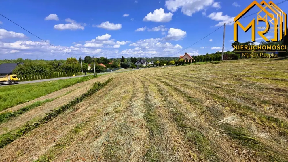 Działka budowlana z kawałkiem lasu – idealna równi — zdjęcie 6, Działka na sprzedaż, Szczepanowice, gm. Pleśna