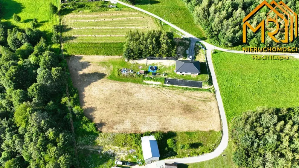 Działka budowlana z pięknym widokiem – Zabłędza k. — zdjęcie 2, Działka na sprzedaż, Zabłędza, gm. Tuchów