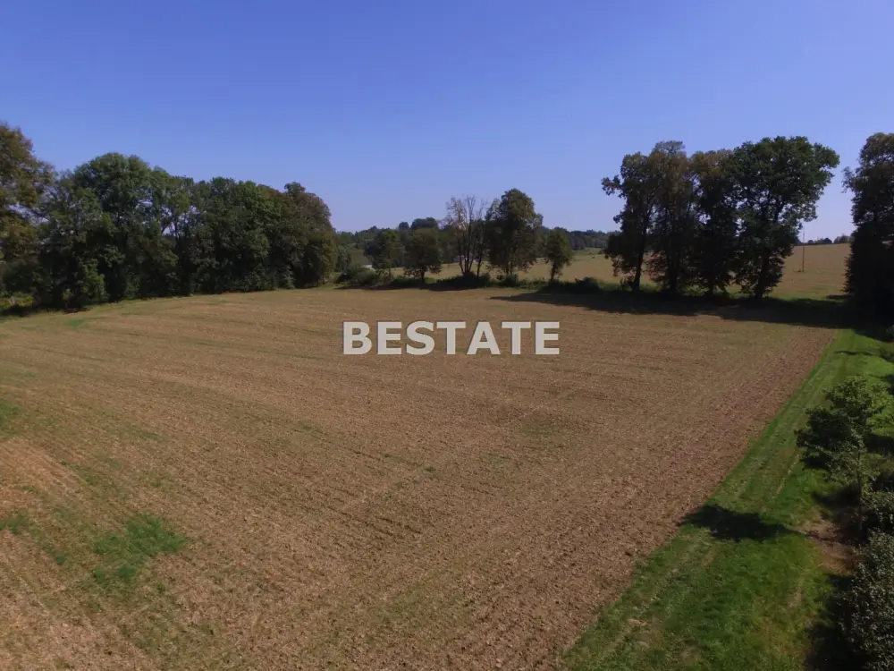 Działka inwestycyjna (usługi) 42 700 m², Burzyn — Działka na sprzedaż, Burzyn, gm. Tuchów