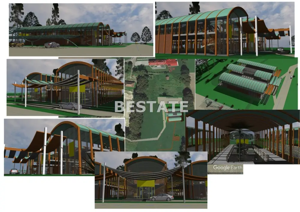 Działka inwestycyjna (usługi) 42 700 m², Burzyn — zdjęcie 4, Działka na sprzedaż, Burzyn, gm. Tuchów