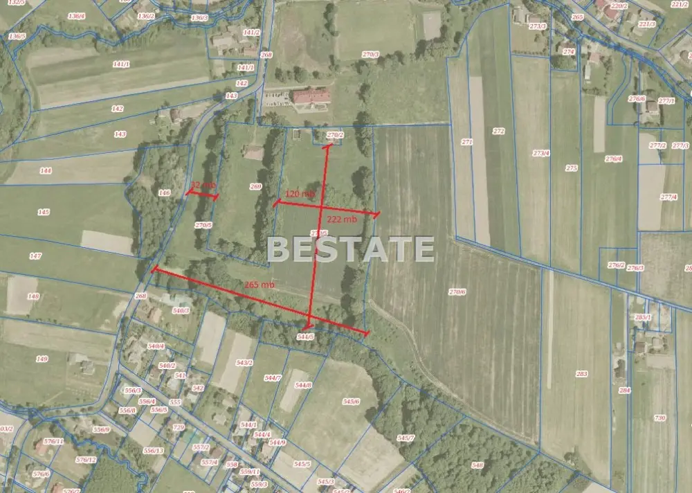 Działka inwestycyjna (usługi) 42 700 m², Burzyn — zdjęcie 5, Działka na sprzedaż, Burzyn, gm. Tuchów