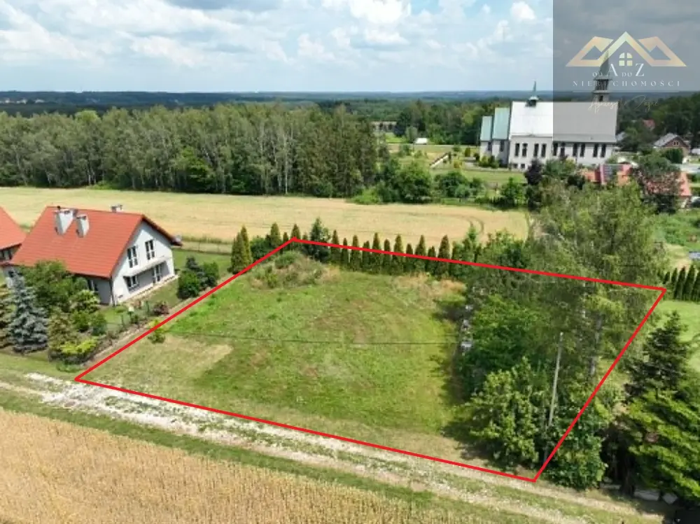Działka z warunkami zabudowy Zaczarnie — Działka na sprzedaż, Zaczarnie, gm. Lisia Góra
