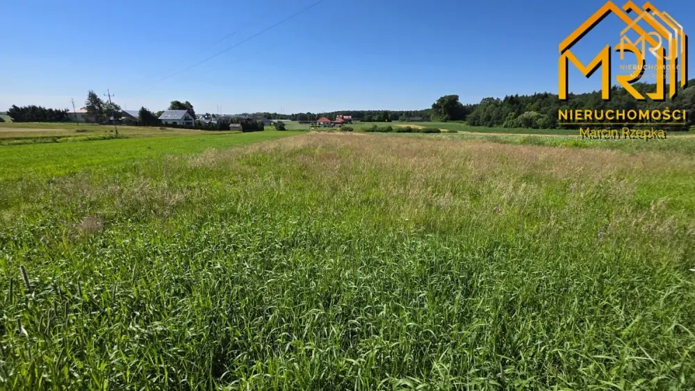 Działka z wydanymi warunkami zabudowy – gm. Czarna — zdjęcie 7, Działka na sprzedaż, Podlesie, Tarnów
