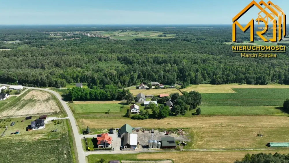 Działka z wydanymi warunkami zabudowy – gm. Czarna — zdjęcie 10, Działka na sprzedaż, Podlesie, Tarnów