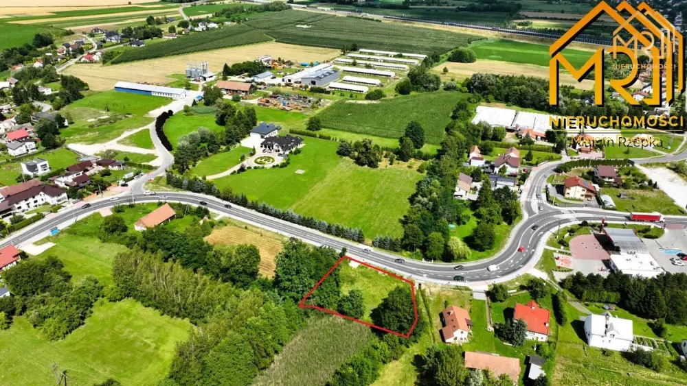 Działka z WZ w Wierzchosławicach — Działka na sprzedaż, Wierzchosławice, Tarnów