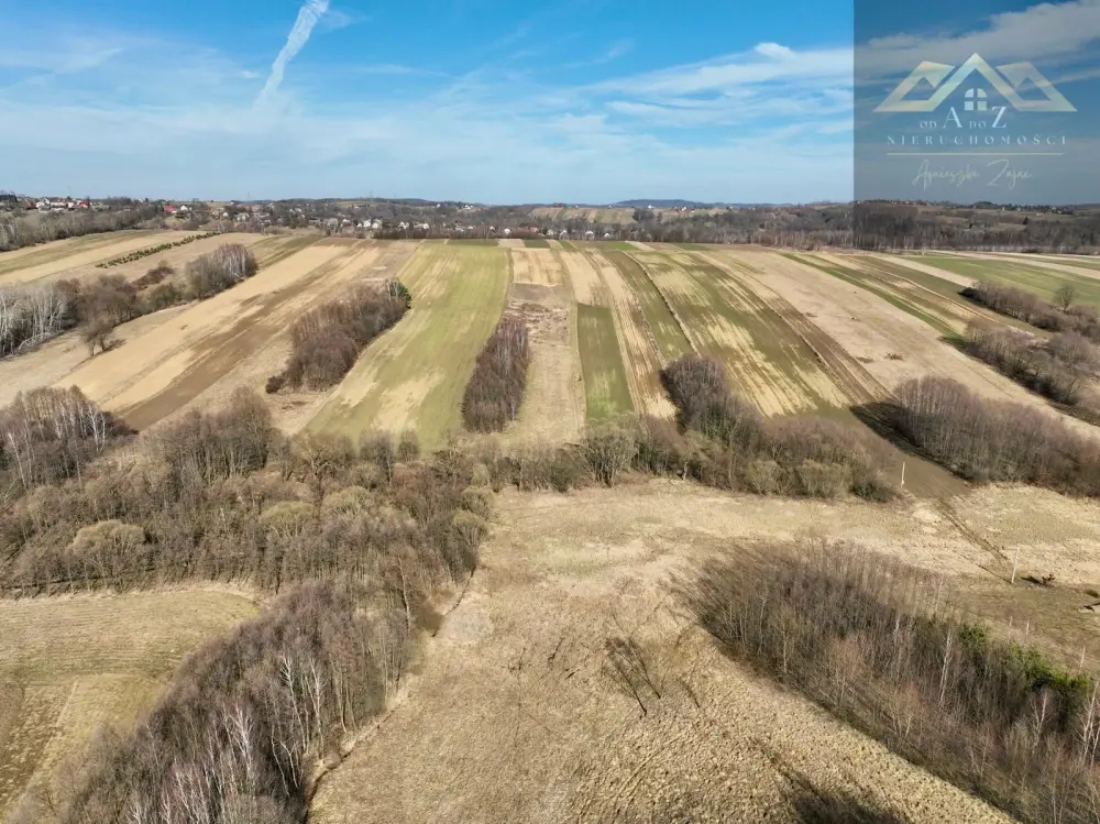 Grunty 3 ha pod agroturystykę, stawy, stadninę koni, zabudowę — Działka na sprzedaż, Gnojnik, Tarnów
