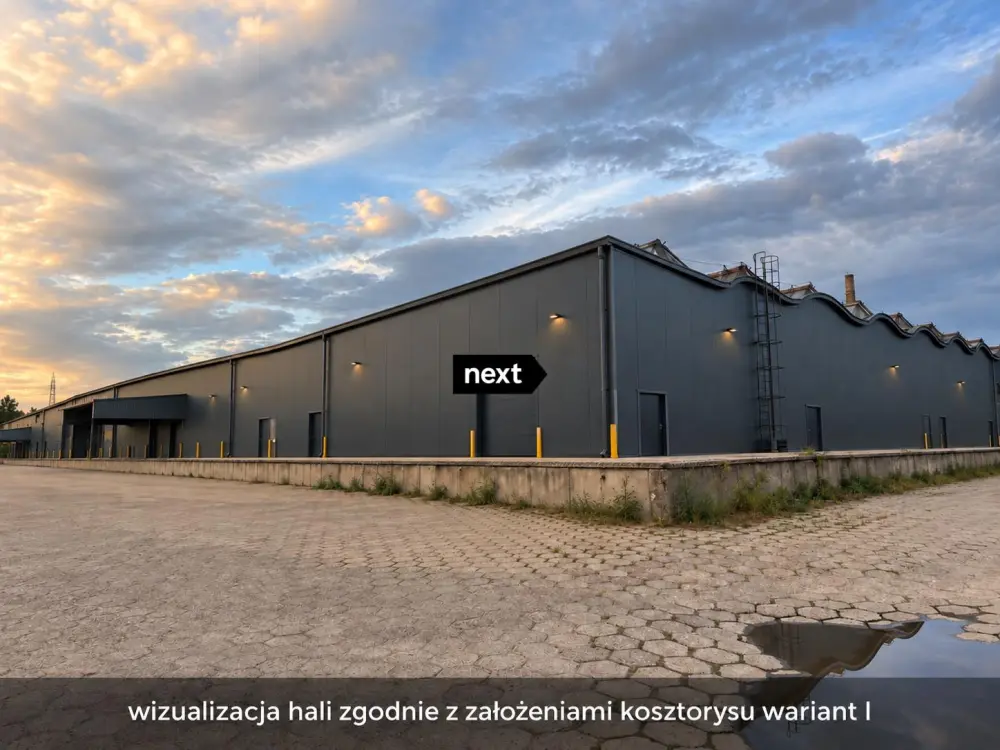 HALA PRZEMYSŁOWA Z GRUNTEM TARNÓW, ul.Kryształowa — zdjęcie 2, Lokal użytkowy na sprzedaż, Klikowa, Tarnów