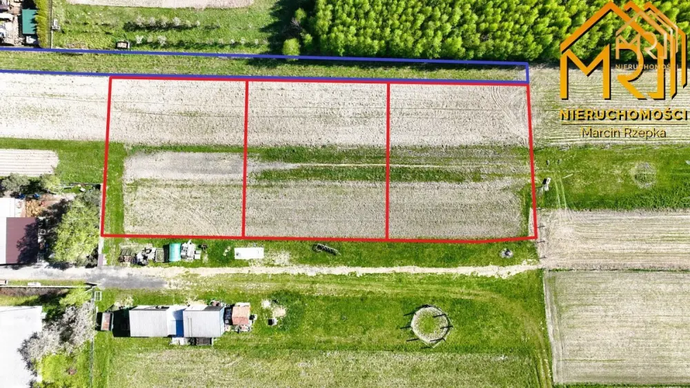 Kompleks trzech działek budowlanych w Łukowej — zdjęcie 2, Działka na sprzedaż, Łukowa, gm. Lisia Góra