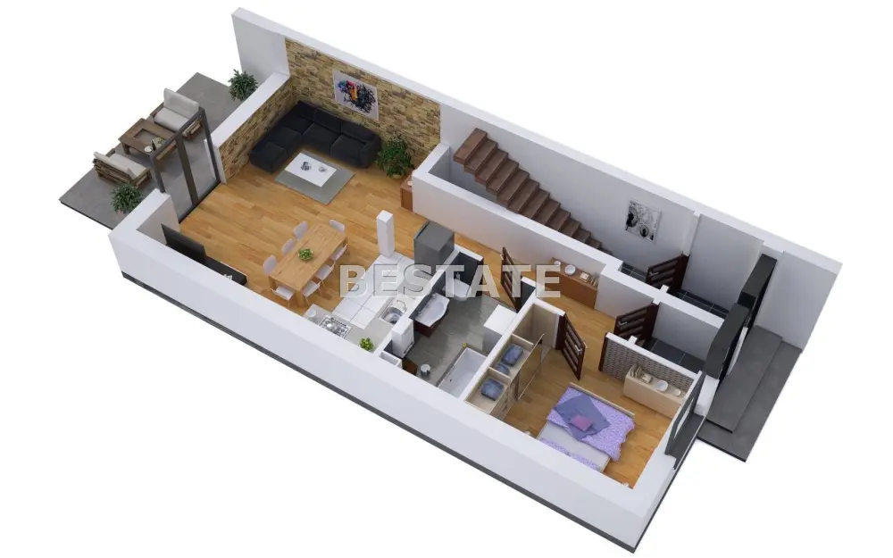 Mieszkanie 2-pokojowe 49 m², Tarnów — zdjęcie 7, Mieszkanie na sprzedaż, Gumniska-Zabłocie, Tarnów