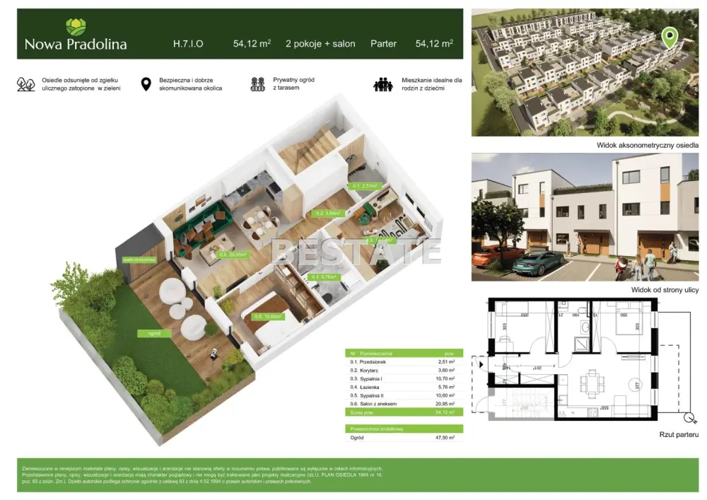 Mieszkanie 3-pokojowe 54 m², Tarnów — zdjęcie 2, Mieszkanie na sprzedaż, Rzędzin, Tarnów