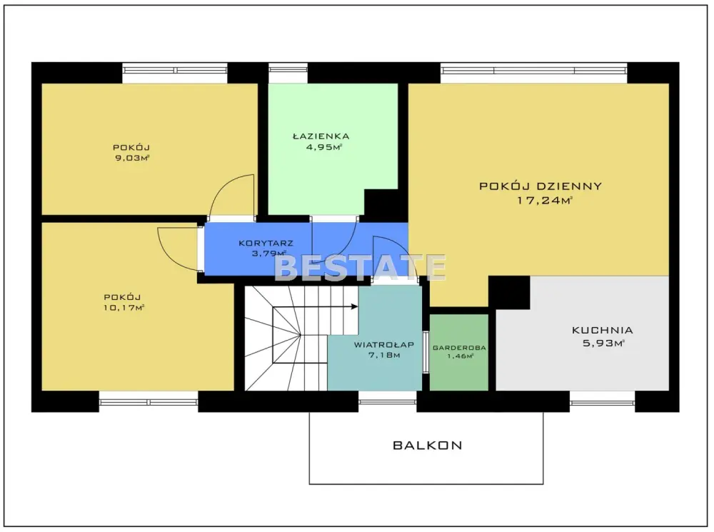 Mieszkanie 3-pokojowe 60 m², Koszyce Wielkie — zdjęcie 9, Mieszkanie na sprzedaż, Koszyce Wielkie, Tarnów