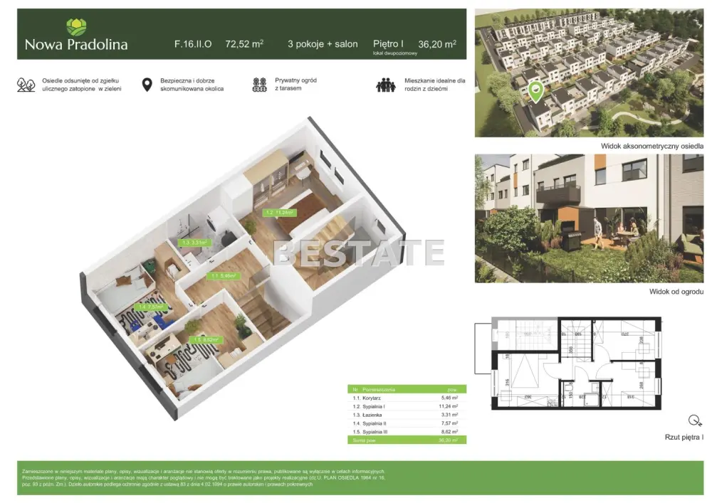 Mieszkanie 4-pokojowe 73 m², Tarnów — zdjęcie 3, Mieszkanie na sprzedaż, Rzędzin, Tarnów