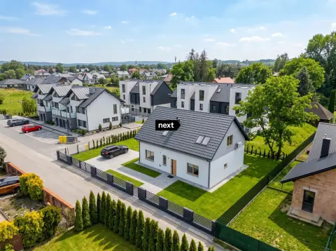 NOWOCZESNY DOM W TARNOWI, 5 SYPIALNI, REKUPERACJA — Mościce