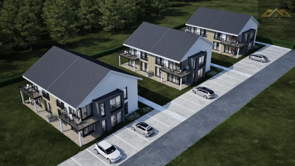 Ostatnie 2 apartamenty z ogródkami, 2 miejscami postojowymi — zdjęcie 3, Mieszkanie na sprzedaż, Skrzyszów, Tarnów