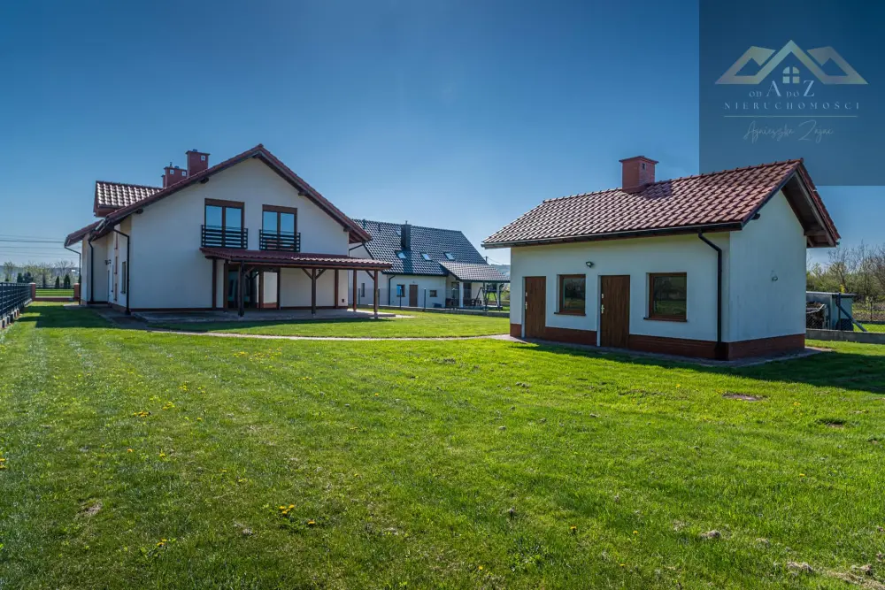 SOLIDNY DOM Z DUSZĄ KOMFORT NA LATA, NOWOCZESNE ROZWIĄZANIA, PRZEMYŚLANA PRZESTRZEŃ — zdjęcie 3, Dom na sprzedaż, Wojnicz, Tarnów