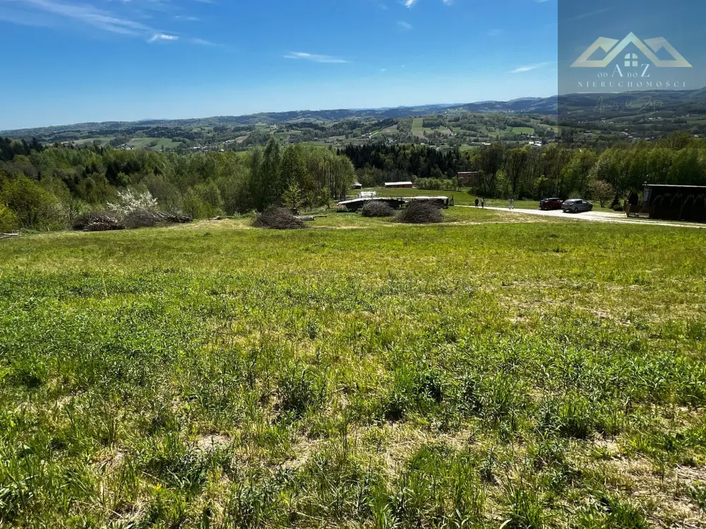 Widokowa działka na panoramę gór — zdjęcie 6, Działka na sprzedaż, Siemiechów, gm. Gromnik