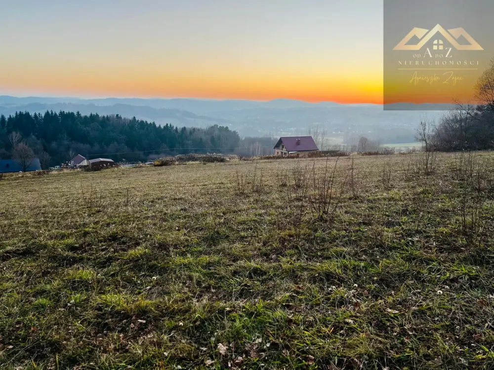 Widokowa działka na Pogórze i Tatry — zdjęcie 7, Działka na sprzedaż, Siemiechów, gm. Gromnik
