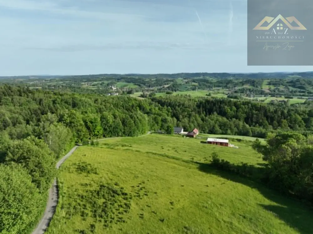 Widokowa działka na Pogórze i Tatry — Działka na sprzedaż, Siemiechów, gm. Gromnik