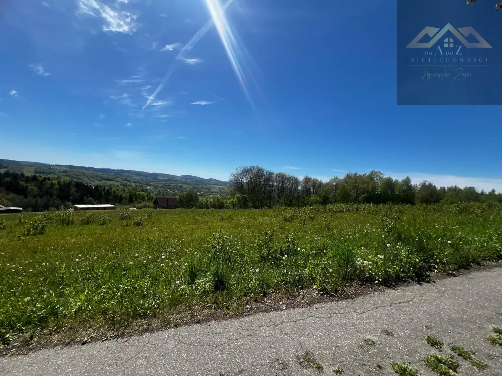 Widokowa działka na Pogórze i Tatry — zdjęcie 4, Działka na sprzedaż, Siemiechów, gm. Gromnik