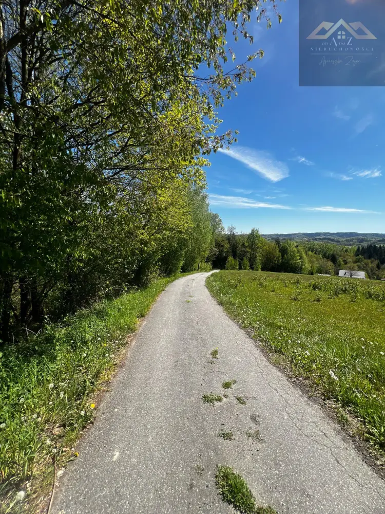 Widokowa działka na Pogórze i Tatry — zdjęcie 6, Działka na sprzedaż, Siemiechów, gm. Gromnik