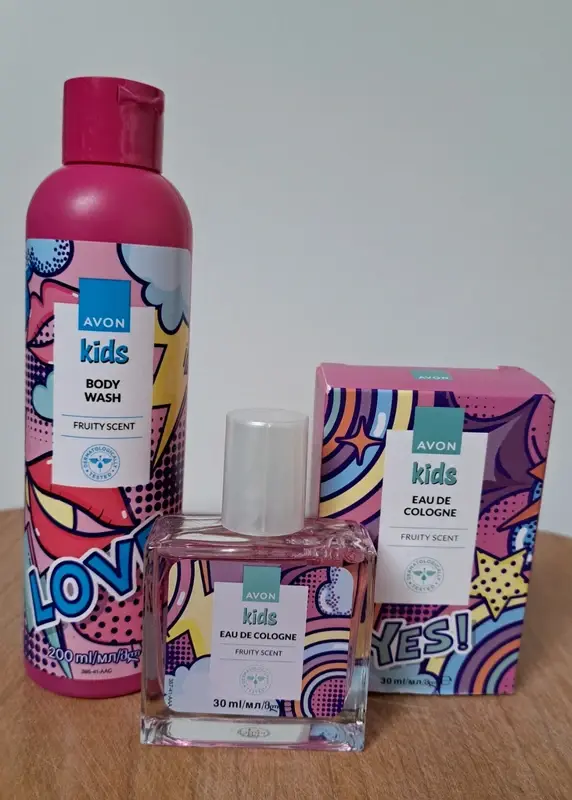 Zestaw Avon Kids płyn do mycia ciała i woda toaletowa dla dziewczynki — Dziecięce, Mościce, Tarnów